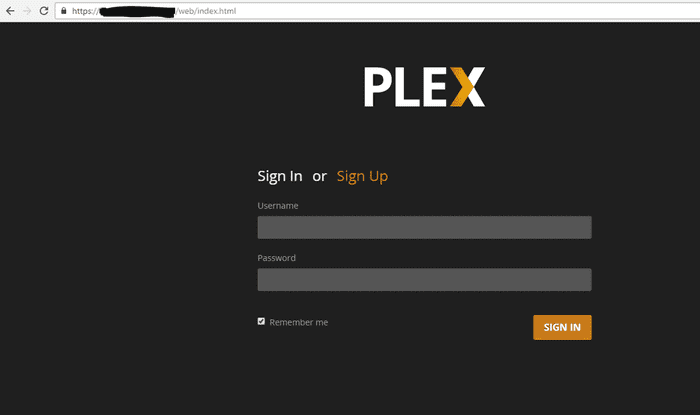 plex media server setup